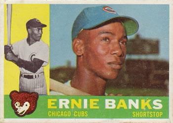 1960 Topps #10 Ernie Banks Front