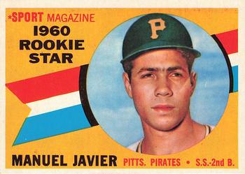 1960 Topps #133 Manuel Javier Front