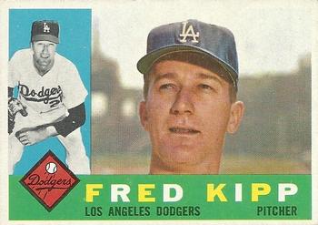 1960 Topps #202 Fred Kipp Front