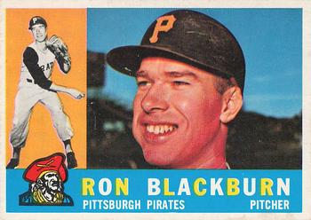 1960 Topps #209 Ron Blackburn Front