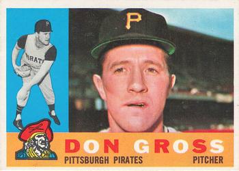 1960 Topps #284 Don Gross Front