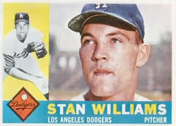 1960 Topps #278 Stan Williams Front