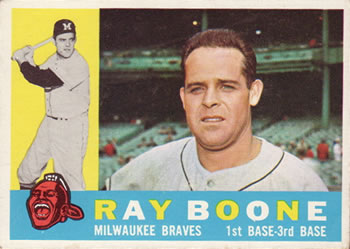 1960 Topps #281 Ray Boone Front