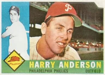 1960 Topps #285 Harry Anderson Front