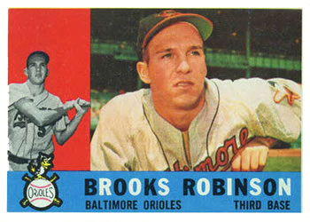 1960 Topps #28 Brooks Robinson Front