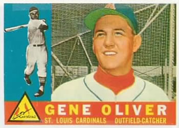 1960 Topps #307 Gene Oliver Front