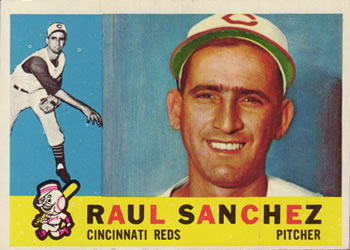 1960 Topps #311 Raul Sanchez Front
