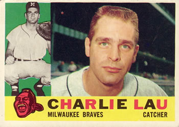 1960 Topps #312 Charlie Lau Front