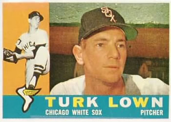 1960 Topps #313 Turk Lown Front