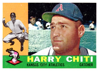 1960 Topps #339 Harry Chiti Front
