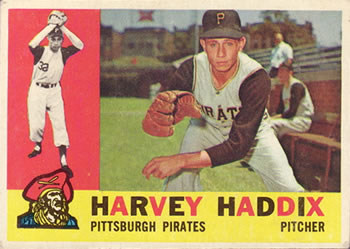 1960 Topps #340 Harvey Haddix Front