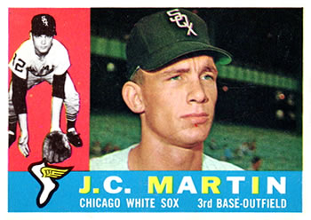 1960 Topps #346 J.C. Martin Front