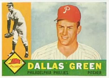 1960 Topps #366 Dallas Green Front