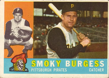 1960 Topps #393 Smoky Burgess Front