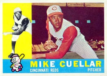 1960 Topps #398 Mike Cuellar Front