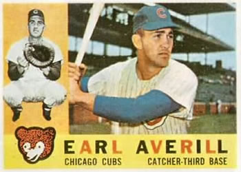 1960 Topps #39 Earl Averill Front