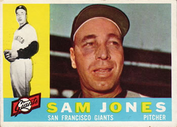 1960 Topps #410 Sam Jones Front