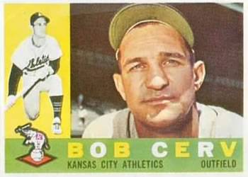 1960 Topps #415 Bob Cerv Front