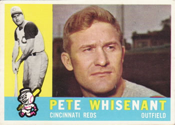 1960 Topps #424 Pete Whisenant Front