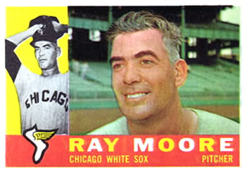 1960 Topps #447 Ray Moore Front