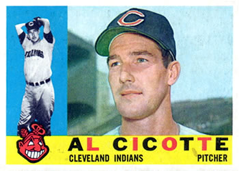 1960 Topps #473 Al Cicotte Front