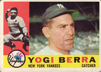 1960 Topps #480 Yogi Berra Front