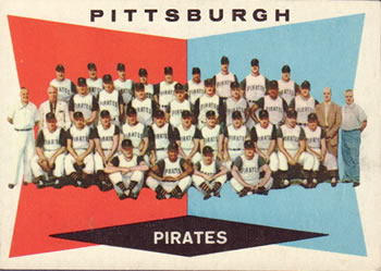 1960 Topps #484 Pittsburgh Pirates Front
