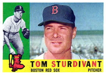1960 Topps #487 Tom Sturdivant Front