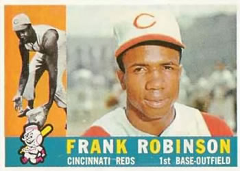 1960 Topps #490 Frank Robinson Front