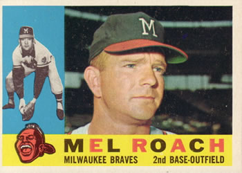 1960 Topps #491 Mel Roach Front
