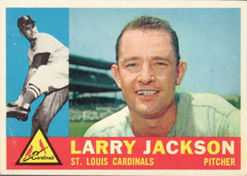 1960 Topps #492 Larry Jackson Front
