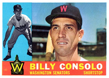 1960 Topps #508 Billy Consolo Front