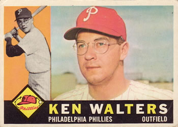 1960 Topps #511 Ken Walters Front