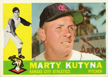 1960 Topps #516 Marty Kutyna Front