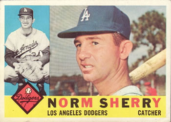 1960 Topps #529 Norm Sherry Front