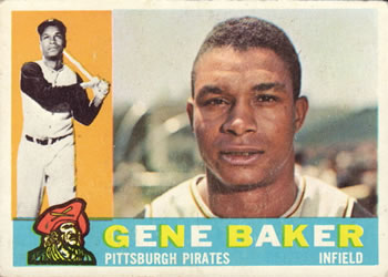 1960 Topps #539 Gene Baker Front