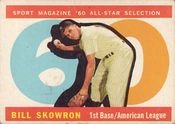 1960 Topps #553 Bill Skowron Front