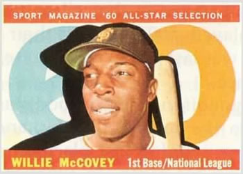 1960 Topps #554 Willie McCovey Front