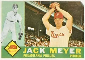 1960 Topps #64 Jack Meyer Front