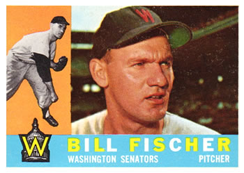 1960 Topps #76 Bill Fischer Front