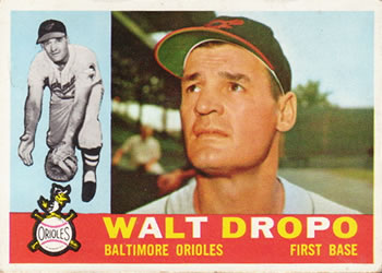 1960 Topps #79 Walt Dropo Front