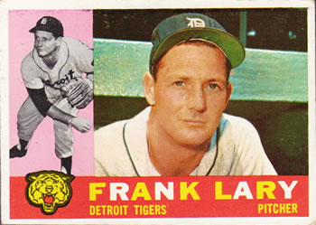 1960 Topps #85 Frank Lary Front