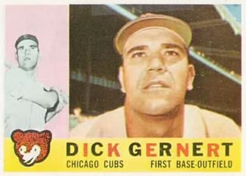 1960 Topps #86 Dick Gernert Front