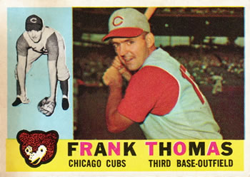 1960 Topps #95 Frank Thomas Front