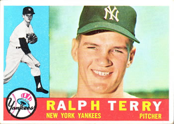 1960 Topps #96 Ralph Terry Front