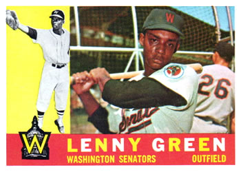 1960 Topps #99 Lenny Green Front