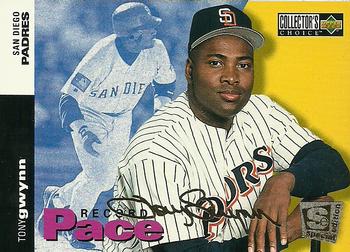 1995 Collector's Choice SE - Gold Signature #27 Tony Gwynn Front