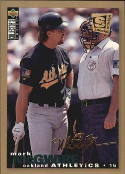 1995 Collector's Choice SE - Gold Signature #45 Mark McGwire Front