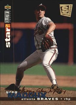 1995 Collector's Choice SE - Gold Signature #60 Greg Maddux Front