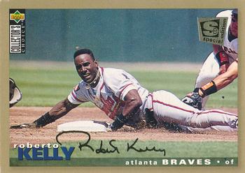 1995 Collector's Choice SE - Gold Signature #61 Roberto Kelly Front